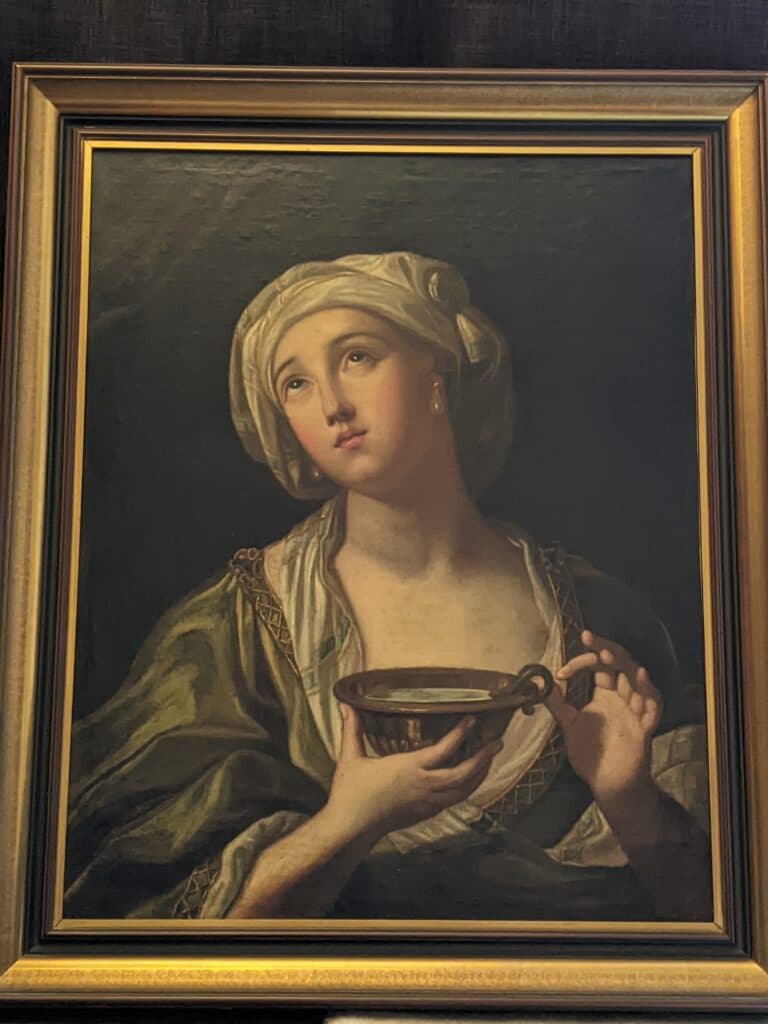 Estimation d’une huile sur toile XVIII-XIXe école française, d’après Guido Reni Estimation d’une huile sur toile XVIII-XIXe école française, d’après Guido Reni